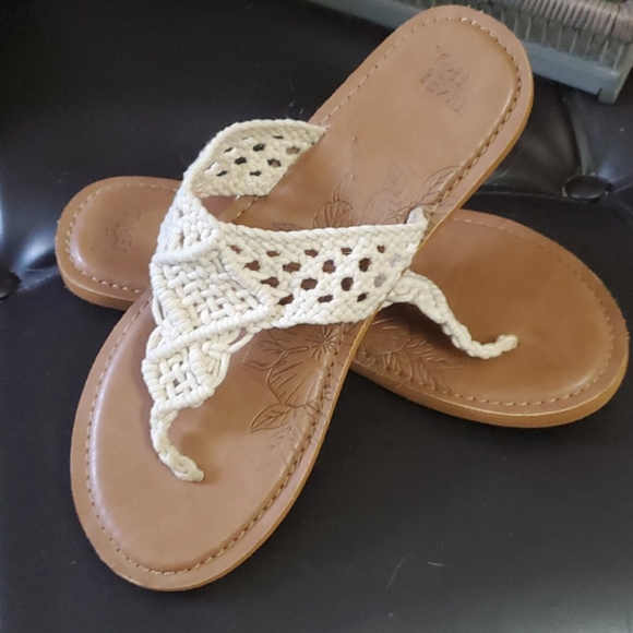 Time and Tru Shoes - Time and Tru Braided Sandal